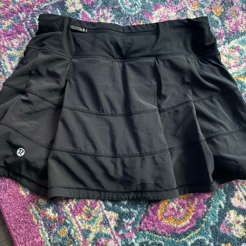 Black lululemon Athletic Skirt